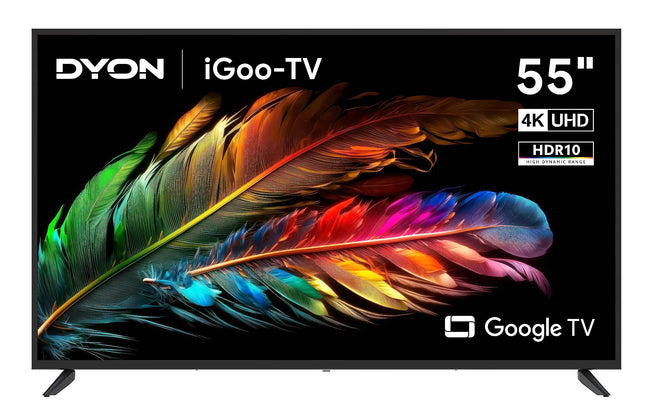 DYONi nutitelerite seeria (Google TV (4K UHD), 55 tolli)