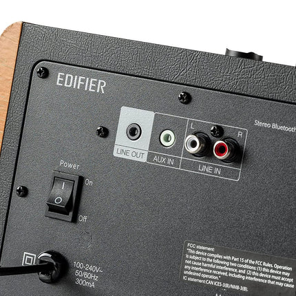 EDIFIER D12 kompaktne stereo kõlarisüsteem (70W) Bluetooth 5.0 ja infrapuna puldiga - ideaalne söögituppa, kööki, töökohale.