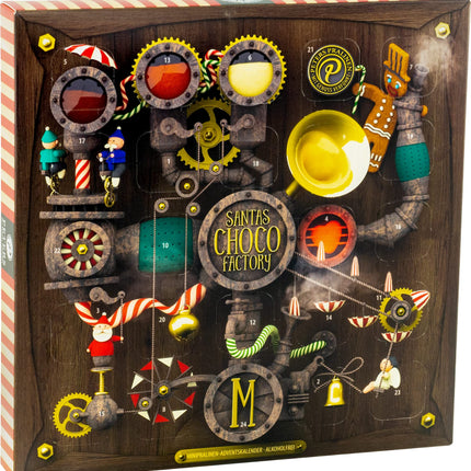 Peters Tempted with Pleasure | AUGMENTED REALITY | Santa's Choco Factory Advent Calendar | Alcohol-Free | Christmas Calendar | Chocolate | Gift | Advent | Christmas | 300g