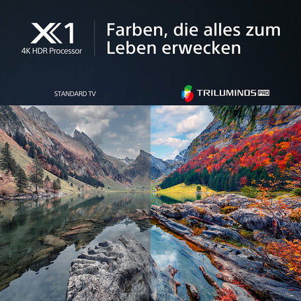 Sony BRAVIA, KD-50X80L, 50-tolline televiisor, LED, 4K HDR, Google TV, nutiteler, töötab Alexaga, BRAVIA CORE, TRILUMINOS PRO, HDMI 2.1, mängumenüü ALLM-iga