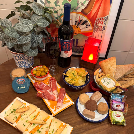 MAS PRODUCTOS ESP - Hispaania jõulukorv "Feliz Navidad" – Hispaania hõrgutised – Kingikorv meestele ja naistele – Kvaliteetne kingiidee