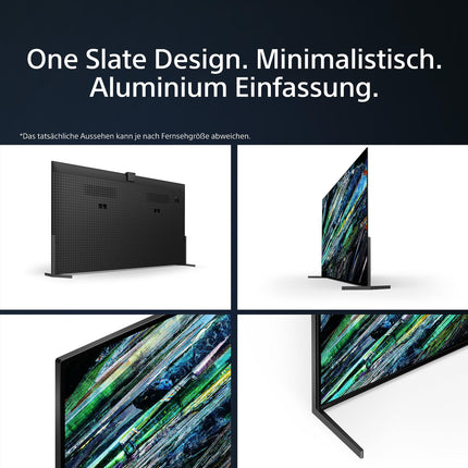 Sony BRAVIA XR, XR-55A95L, 55-tolline teler, QD-OLED, 4K HDR 120Hz, Google TV, nutiteler, töötab Alexaga, eksklusiivsete PS5 funktsioonidega, HDMI 2.1, mängumenüü ALLM + VRR-iga, 24 + 12-kuuline garantii
