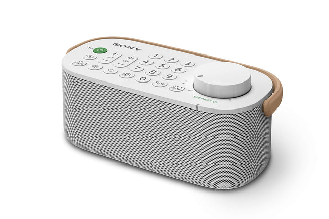 Sony Wireless Portable TV Speaker for the Hearing Impaired and Seniors - White (SRSLSR200.CE7), One Size