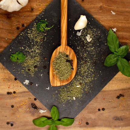 FOODOKO FINEST - Gurmee soola- ja vürtsikomplekt, maitseainesoola näidiskomplektis, meresoolakomplekt Hispaaniast (6 x 40 g) purkide kinkekomplektis