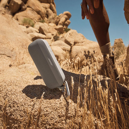 Bose SoundLink Flex Portable Bluetooth Speaker (2nd Gen.), Portable outdoor speaker, waterproof and dustproof, with lifelike sound, up to 12 hours of battery life, Sandstone