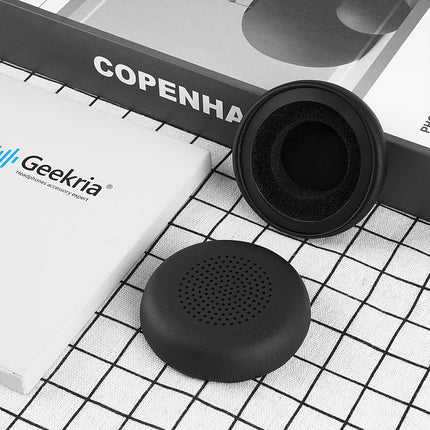 Geekria QuickFit vahetuskõrvapadjad Logitech Zone Wireless, Zone 300/301/305 kõrvaklappidele, kõrvapadjad, varuosad (must)