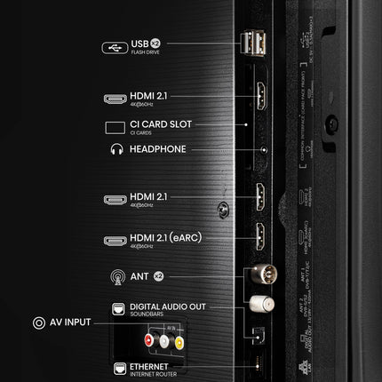 Hisense 58E6NT 146 cm (58 tolli) televiisor, 4K UHD nutiteler, Precision Color, HDR, Dolby Vision, 60 Hz, kolmekordne tuuner DVB-C/S/S2/T/T2, WiFi, HDMI 2.1, Bluetooth, sisseehitatud Alexa, must, [2024]
