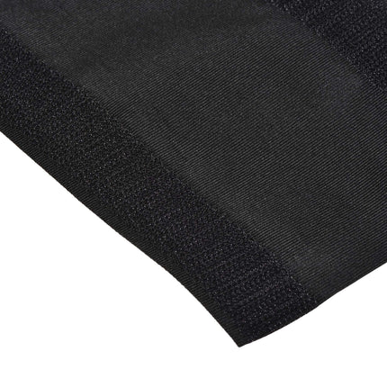 sourcing map Cable Grip Strip, Floor Cable Protector, Cable Protector, Cable Management, 1 m Long, 10 mm Wide, Black