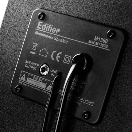 Edifier M1360 2.1 kõlarisüsteem/arvutikõlarid juhtmega puldiga