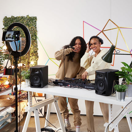 Pioneer DJ DM-50D 5 lauaarvuti monitorisüsteem (must, üks suurus)