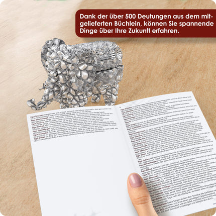 WEIDEBACH® vahavalu komplekt [versioon 2024], plii- ja tinavalu alternatiiv, sh raamat enam kui 500 tõlgendusega, mürgivaba uusaastaöö vahavalu komplekt, tuleviku tõlgendamine vahavalu abil uusaastaööl