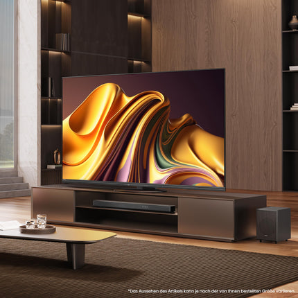 Hisense 75U8NQ 189cm (75-inch) TV, 4K Mini LED ULED HDR Smart TV, Quantum Dot, 120Hz/144Hz VRR, HDMI 2.1, Game Mode Pro, 2.1.2 Channel Sound, Dolby Vision IQ &amp; Atmos, Anthracite, [2024]