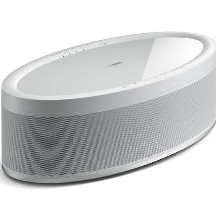 Yamaha MusicCast 50 muusikakarp valge – Alexa hääljuhtimisega ühilduv mitmetoaline stereokõlar – Mugav muusika voogedastus – Ruumi täitva heliga WiFi-kõlar