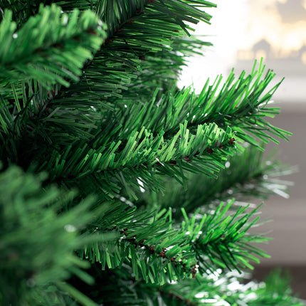 WeRChristmas Promo Christmas Tree, Pinewood, with 521 Tips, Green, 6 ft/1.8 m