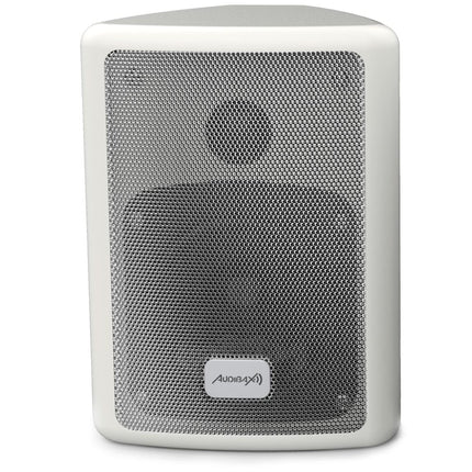 Audibax Pícolo PR-41W Pareja Altavoces Estantería HiFi y Sonorización 75 W Soporte Pared Incluido Blanco