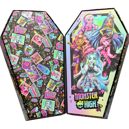 Joytoy Monster High advendikalender ehete ja juukseaksessuaaridega - 21x7x34 cm