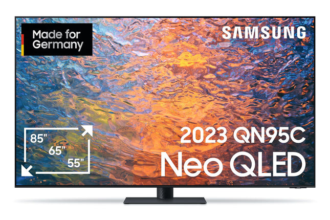 Samsung Neo QLED 4K QN95C 75-tolline teler (GQ75QN95CATXZG), Neo Quantum HDR+, Infinity One disain, Neural Quantum protsessor 4K [2023]