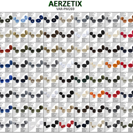 AERZETIX - C66006 - Hook and loop tape/roll 50 mm 5 meters - organizer/cable tie - tape for garment bags - made of polyamide and polyester - color: light beige
