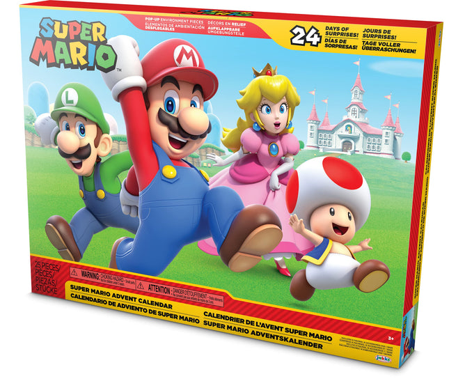 Nintendo advendikalender Super Mario &amp; Co. kuldse Mario ja Bullet Billiga, 12032, mitmevärviline