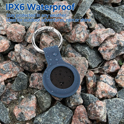 Smart Tag Pro, 4-osaline Air Tag Smart Tracker, võtmeleidja, kohvrijälgija, mis ühildub Apple Where's rakendusega (ainult iOS), võtmete, pagasi, rahakoti jaoks, IP67 veekindlus, kaitseümbris ja kaelanöörid
