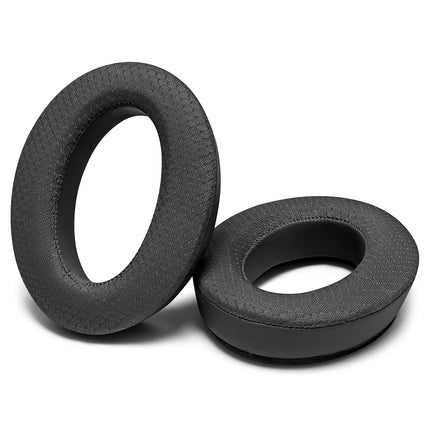 WC Freeze QC35 – Cooling Gel Ear Cushions for Bose QC35 and QC35ii (QuietComfort 35) Headphones and More | Breathable Sports Fabric, Cooling Gel, Extra Thick and Cooler for Longer | Black