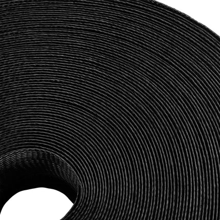 PureMounts PM-SOCKS-85B-50 universaalne polüesterkaabliümbris (takjakinnitus, 85 mm, pikkus: 50 m rull) must