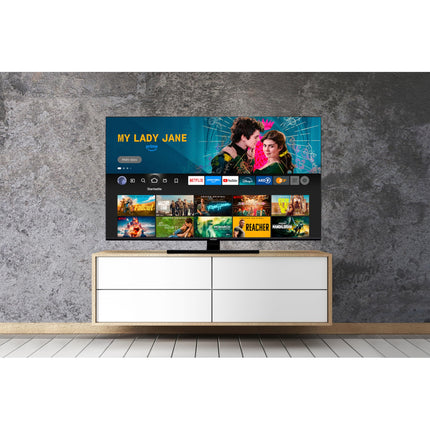 MEDION X16532 (MD 31413) 163,9 cm (65-tolline) QLED-teler (Fire TV, 4K nutiteler, Dolby Vision HDR, Dolby Atmos, Netflix, Prime Video)