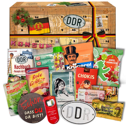 GDR Advent Calendar/East Package with 24 Specialties/Advent Calendar for Women 2024
