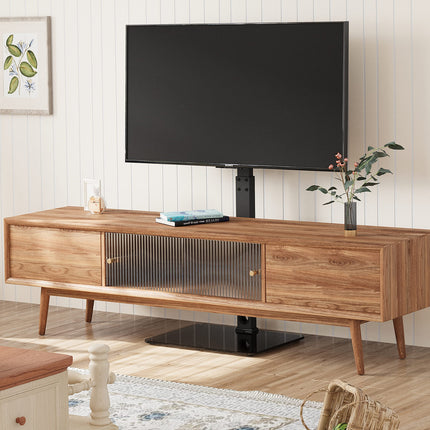 BONTEC telerialus 30–70-tollistele lame- ja kumeratele teleritele kuni 40 kg, pöörlev ja kõrguselt reguleeritav, teleri põrandaalus, kõrge, max. VESA 600 x 400 mm