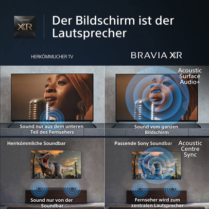 Sony BRAVIA XR, XR-55A80L, 55-inch TV, OLED, 4K HDR 120Hz, Google TV, Smart TV, Works with Alexa, with exclusive PS5 features, HDMI 2.1, Gaming Menu with ALLM + VRR, 24 + 12 Month Warranty
