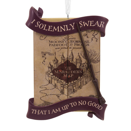 Hallmark Harry Potter Marauderi kaart jõulukaunistus Harry Potteri kaunistus jõuludeks rippuv jõulukaunistus kingitused jõuludeks