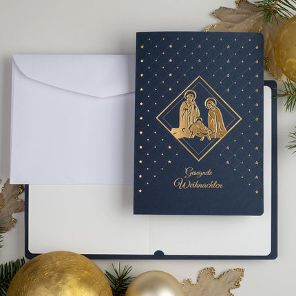 Christmas cards with envelopes and inserts – Set of 10 exclusive Christmas cards by Art Nuvo