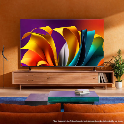 Hisense 43E6NT 108cm (43 inch) TV, 4K UHD Smart TV, Precision Color, HDR, Dolby Vision, 60Hz, Triple Tuner DVB-C/S/S2/T/T2, WiFi, HDMI 2.1, Bluetooth, Alexa Built-in, Black, [2024]