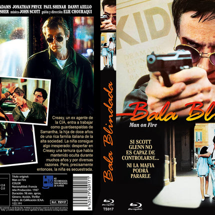 Leegis mees 1987 Blu-ray Hispaania import koos saksa originaalheliribaga