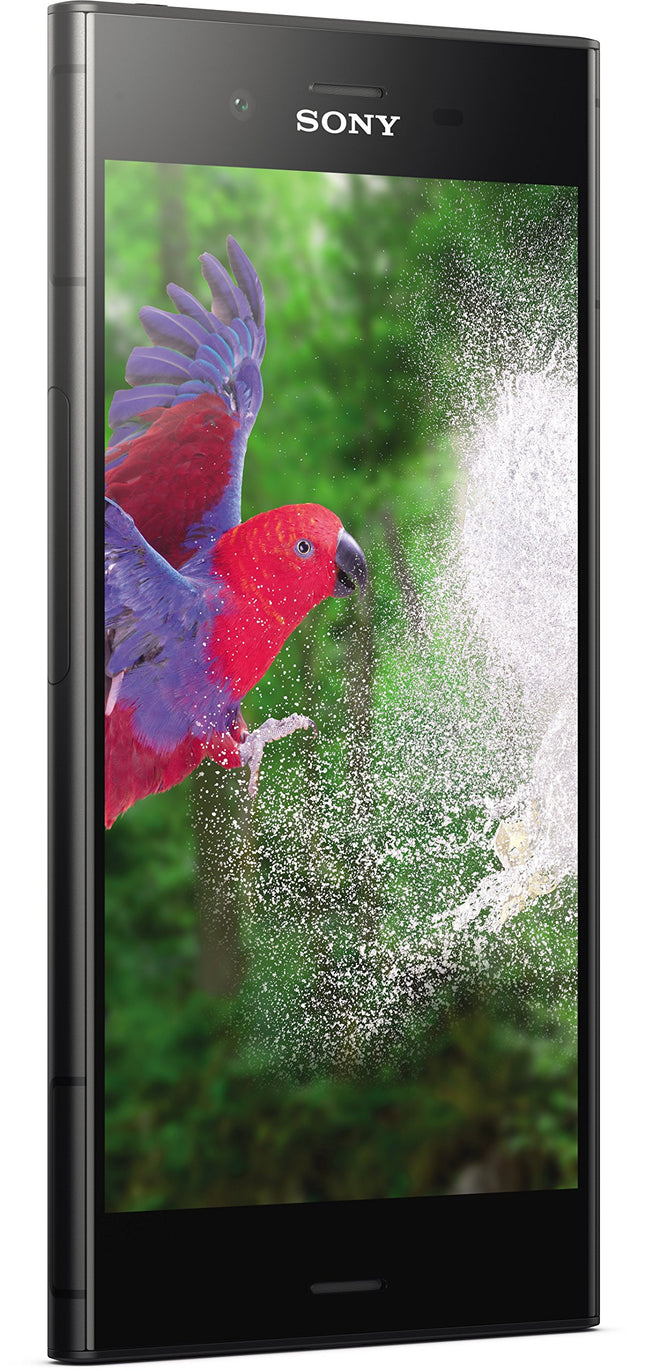 Sony Xperia XZ1 nutitelefon (13,2 cm (5,2 tolli) Triluminos ekraan, 19MP kaamera, 64 GB salvestusruum, Android) must - saksakeelne versioon