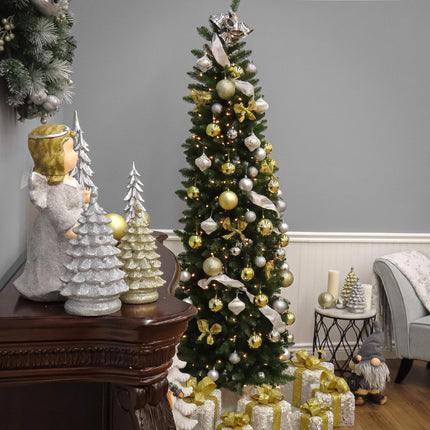 National Tree Company Kingswoodi kunstkuusk alusega, 2,7 m, 2,1 m, 2,2 m