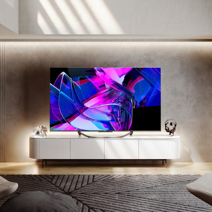 Hisense 85U7KQ (85 inch) TV 4K Mini LED ULED HDR Smart TV, Quantum Dot, 120Hz, HDMI 2.1, Game Mode Pro, Dolby Vision IQ &amp; Atmos, Bluetooth, Alexa Built-in, Anthracite
