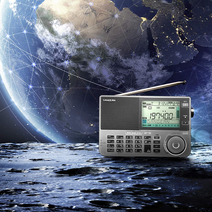 Sangean ATS-909X2 professionaalne FM-stereo vastuvõtja, erinevad värvid, must, 1109-00033-SW