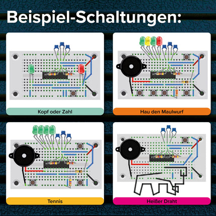 FRANZIS 67150 - Elektrooniline retromängude advendikalender, 24 isetegemismängu 70ndatest ja 80ndatest, sh 28-leheküljeline kaasasolev raamat, jootmist pole vaja