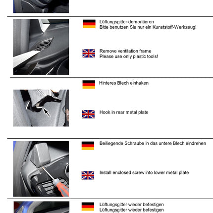 KUDA 6995 Must kunstnahast hoidik Ford Fiestale (8. põlvkond) alates 07/2017