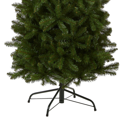 National Tree Company Kingswoodi kunstkuusk alusega, 2,1 m, roheline