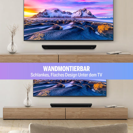 OXS S5 3.1.2-kanaliga heliriba Dolby Atmose tehnoloogiaga, integreeritud subwoofer, paindlik bass, dialoogi võimendamine, Bluetooth 5.0 ja HDMI eARC ühenduvus, 5 ekvalaiseri režiimi, 4K HDR edastus, kodukino heli