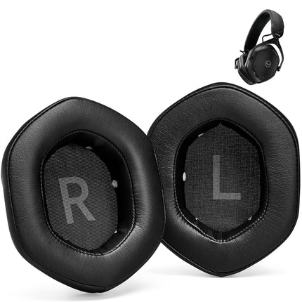 AHG kõrvapadjad XL V-MODA Crossfade LP, LP2, M-100 ja juhtmevabade 1 ja 2 kõrvaklappide jaoks (mustad)
