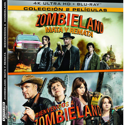 Bienvenidos ja Zombieland + Zombieland: MATA ja Remata UHD – BD