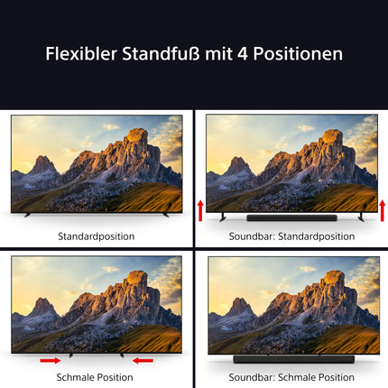 Sony BRAVIA 7 QLED (XR l Mini LED) 75-tolline 4K HDR Google'i nutiteler (2024) | Mängufunktsioonid, IMAX, Dolby Vision Atmos, Chromecast, AirPlay, 120Hz 75XR70