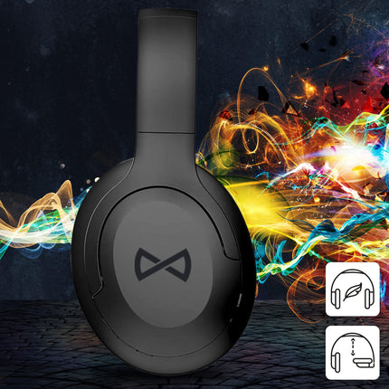 FOREVER BTH-700 juhtmevabad Bluetooth-kõrvaklapid, aktiivse mürasummutusega ANC-kõrvaklapid mobiiltelefonide/TV/reisimiseks/veebikursuste/kodukontori jaoks