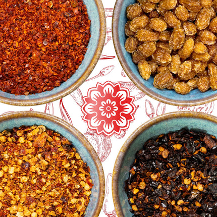 Corasol Premium tšilli advendikalender 24 purustatud tšillisordiga kuni 1,5 miljoni Scoville'i ühikuga, kingiidee kuumadele meestele (128 g)