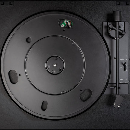 Pro-Ject Automat A1, täisautomaatne plaadimängija fono-eelvõimendiga, elektroonilise 33/45 lülitusega ja OM10 eelhäälestusega helipeaga, must