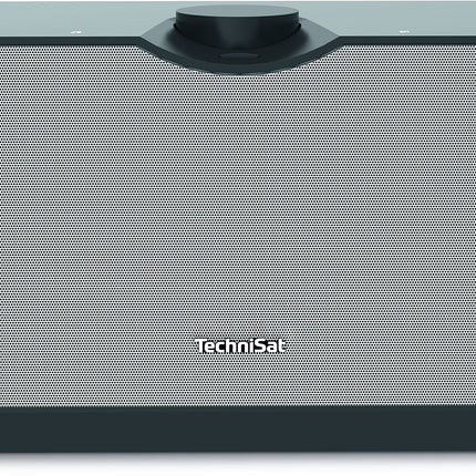 TechniSat AUDIOMASTER MR3 – 90-vatine ELAC WiFi kõlar ja internetiraadio (UPnP/DLNA heli voogedastusega, mitmetoaline kõlar internetiraadio, Spotify ja Bluetoothi ​​jaoks) must/hõbedane