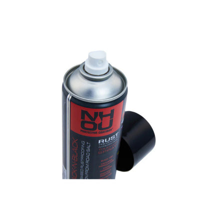 NHOU® Musta õli kattega pihusti – Rooste ennetamine, 400 ml